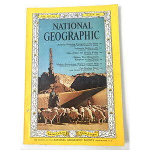 National Geographic Magazine March 1963 Arizona Venezuela Oil Enterprise Ship